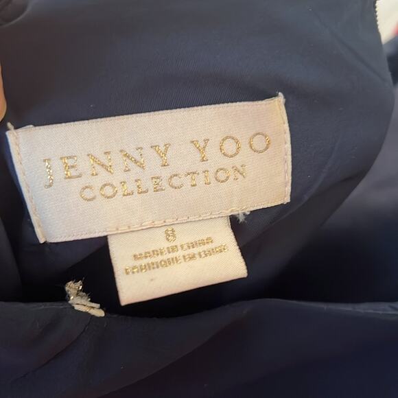 Jenny Woo Luca Luxe NAVY size 8 - Picture 8 of 9